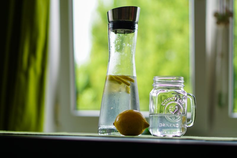 Fresh squeezed lemonade at Pizza factory